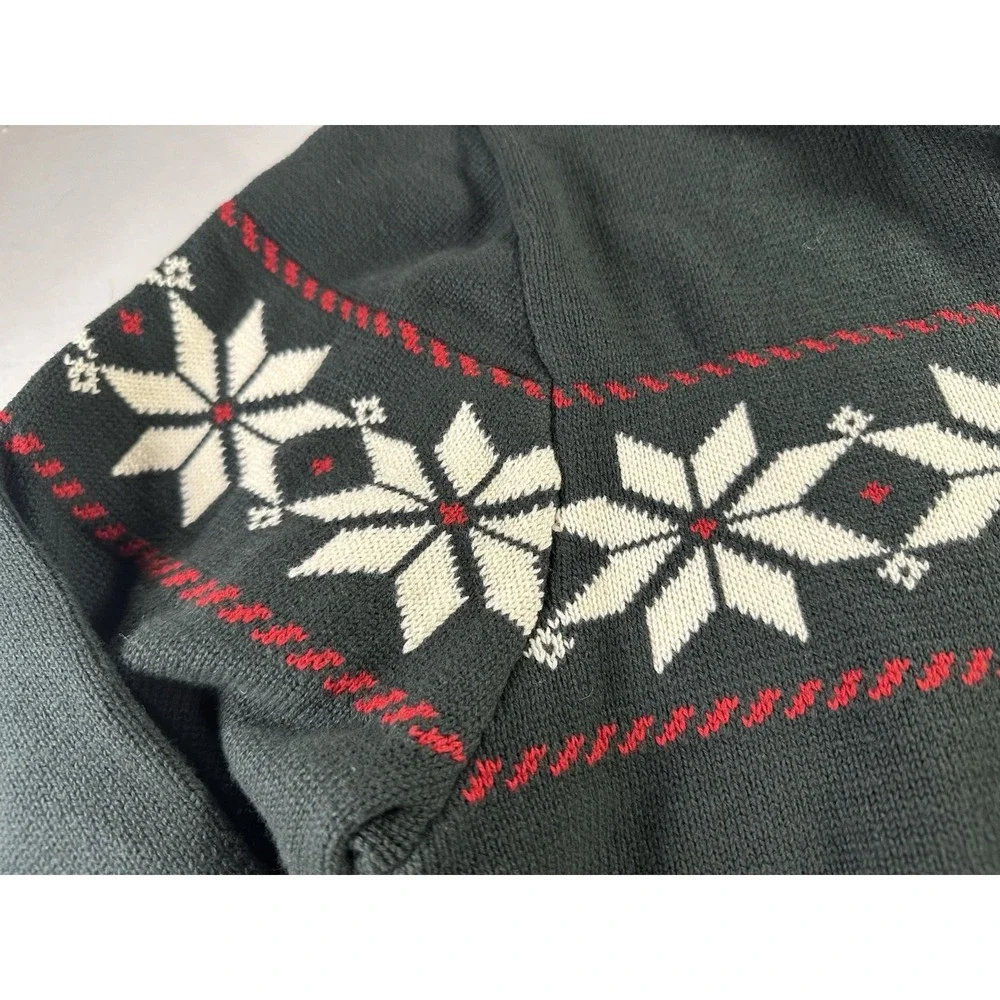 NWT Weatherproof Vintage The Holiday Sweater Mens Large 1/4 Zip‎ Pullover